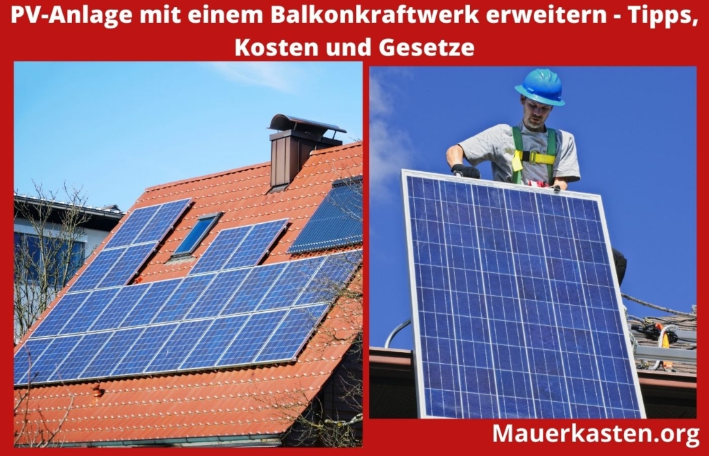 Balkonkraftwerk Zusätzlich Zur PV-Anlage: Bestehende PVA Mit ...