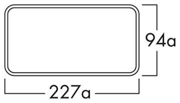 Naber 4043072 Turbo® 150 Mauerkasten Maße